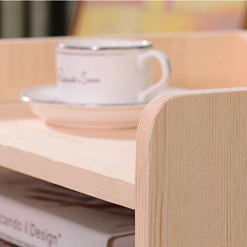 JYDQM Solid Wood Simple Bedroom Bedside Table, Mini Drawer Storage Wooden Cabinet