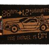 SD toys SDTUNI22204 Time Machine Back to The Future Doormat, Print, Multicoloured, One Size