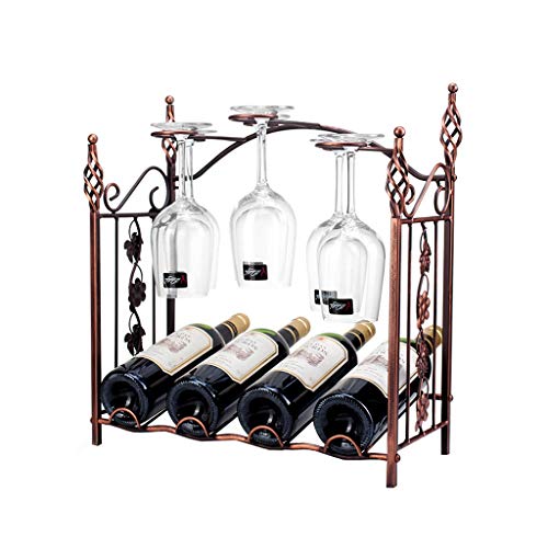 NEOCHY Wine Rack Cup Holder Household Upside-Down European Goblets Bar Counter Multifunctional Storage Rack