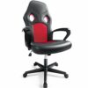 BASETBL Gaming Chair, Office Chairs Swivel Racing Work Chair with Lumbar Support, Leather PC Gaming Chair, Adjustable Desk Chairs for Home Office