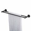 Tiger Urban Towel Rail Double, Black, 60 x 5x12 cm