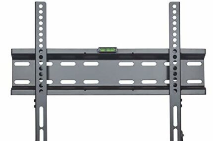 TV Wall Bracket for 23"-55" LCD LED 3D Plasma Flat Curved Screens - Sturdy Strong Flat TV Wall Mount - Max Load Capacity 50 kg - Max VESA 400x400
