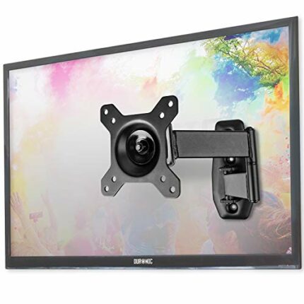 Duronic TVB1120 TV Bracket Wall Mount Universal Tilt Swivel Cantilever 13" 15" 17" 19" 20" 22" 24" 30" Inch LCD | Plasma | LED | 3D | 4K | OLED |