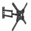 Maclean MC-759 LCD LED Monitor Plasma Wall Mount 13-55 "Mounting Bracket Wall Bracket Max VESA 400x400 to 30kg TV & Monitor 180 degree Swivel Adj