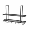 SUCHETA Wine Rack Iron Bar Hanger Upside Down Wine Glass Holder Hanging Wine Cabinet Rack Bar Decoration Storage Rack Home Decoration
