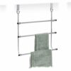 Zeller 18400 Over-Door Towel Rail 56x47.5 cm Chrome