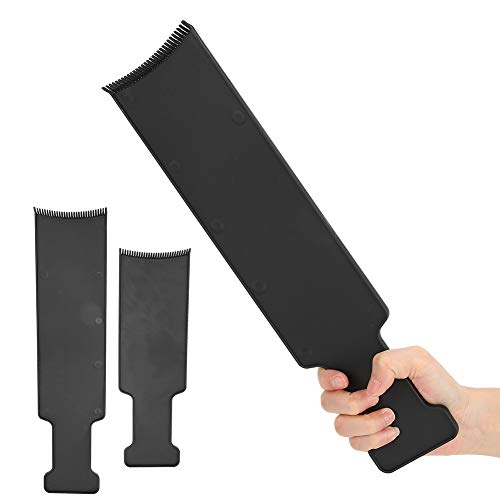 ALREMO HUANGXING - Hair Color Board Highlighting Comb Professional Highlighting Board Hair Highlighting Tools for Home Multicolor Hair Coloring D