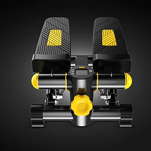 N/A Mini Stepper,Fitness Stair Stepper - Portable Stair Stepper Adjustable Resistance,Fitness Exercise Machine with Resistance Bands Durable