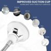 Mirrorvana Flexible Fogless Shower Mirror for Shaving with Height Adjustable Gooseneck, 360° Swivel and Upgraded Suction, Shatterproof 16cm x 16