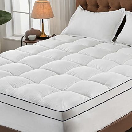 CYMULA Mattress Topper Full, Extra Thick Plush Soft Mattress Pad, Pillow Top Mattress Topper