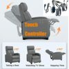 Huachuang Electric Recliner Motor Touch Controller for Lift Chair/Electric Recliner/Power Sofa for Limoss-Okin-Kaidi (4 Touch) 5 Pins