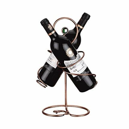 PIBM European Wine Rack Creative Wine Glass Holder Fashion Wine Rack 2 Set High Glass Rack Fashion Hanging Cup Holder 2 Bottle Holder J1013