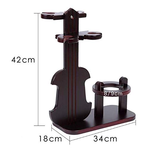 OUSIKA Wine Racks,Wine Glass Rack,Free Standing and Countertop Wine Storage Shelf Hold 1 Wine Bottles and 4 Wine Glass for Bar Cellar Basement Ca