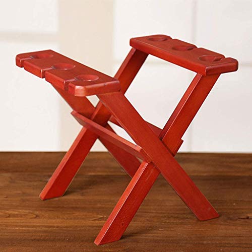 CZDYUF Solid Wood Wine Rack, Nordic Creative Minimalist Home Living Room Cup Holder