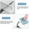 2M Curved Groove Shower Threshold Water Barrier, Wet Room Floor Barrier Dam,Shower Tray Sealing Strip,Bathroom Floor Seal Trim,Sink Bathtub Count