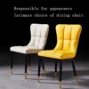 dining chair Kitchen Dining Room Furniture Chairs Kitchen Dining Chairs Set Of 2, Modern Living Room Side Chairs with PU Cushion Seat Back and Me