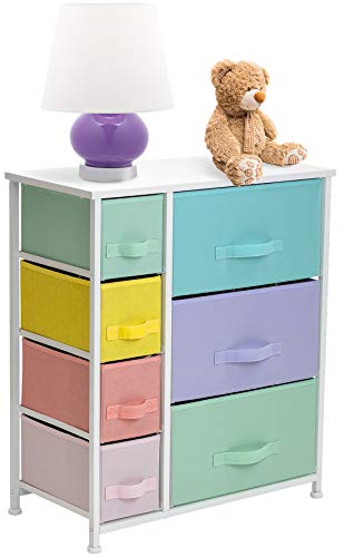 Sorbus Dresser with 7 Drawers - Furniture Storage Tower Chest for Kid's, Teens, Bedroom, Nursery, Playroom, Closet, Clothes, Toy Organization - S