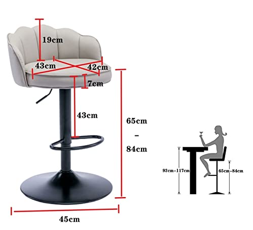 Leather White Counter Height Barstools Set of 2 Upholstered Adjustable Swivel Bar Stools Kitchen Island Chairs Black Metal Footrest and Base for