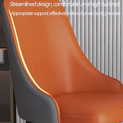 Kitchen Dining Room Furniture Chairs Kitchen Dining Chairs Set Of 2 Water Proof PU Leather Chairs with Black Legs Soft Padded for Living Room Bed