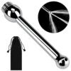Shower Douche Nozzle Shower Cleaning System Bathing Shower Head Attachments Set with 3 Holes Both for Men and Women 1 Shower Heads + Velvet Carry