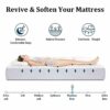 Yoyomax Queen Size Mattress Toppers - Mattress Toppers, Mattress Toppers for Queen Bed, Ultra-Soft, Cooling, and Breathable Pillow Top with Deep
