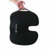 EDS Seat Cushion for Office Chair Memory Foam Coccyx Pain Relief Cushion Pillow for Back Support Non-Slip Seat Pad for Office Desk, Gamming Chair