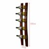 Wine rack Solid Wood Wine Rack Vintage Wine Rack Creative Shelf Wall-mounted Wine Rack Goblet Holder Wine Rack Glassware Rack Cup Holder