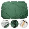 YARNOW Swing Top Cover & Swing Seat Cover - Replacement Canopy for Swing Seat Chair Hammock Cover Top Garden Outdoor/Three-seat 195x125cm (Dark G