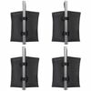 UKTYUAS 4 Pack Gazebo Weights Bags,Gazebo Weights Heavy Duty,Sandbags,Gazebo Weights Set Of 4,Leg Weights for Gazebo,Pop Up Gazebo,Garden Umbrell