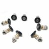Set of 8 Pcs Partiality Shower Door Rollers/Runners/Wheels/Pulleys 27mm Diameter Bathroom Replacement Parts