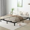VACONICO 6 PCS Bed Frame Non Slip Mattress Gaskets, Adjustable Metal Mattress Holder, Easy to Installation Anti-Slip Baffle Fit for Most Metal Be