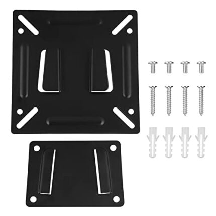 TV Wall Mount Bracket, TV Brackets for Flat Screens 32 Universal Wall TV Mount Holder with Screws for 14-32 Inch LED, LCD, OLEDS Flat Curved TVs