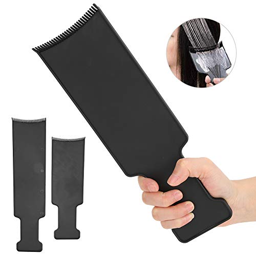 ALREMO HUANGXING - Hair Color Board Highlighting Comb Professional Highlighting Board Hair Highlighting Tools for Home Multicolor Hair Coloring D