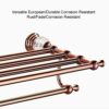 HIGOH Towel Racks,Bathroom Towel Rack Wall Mounted Towel Holder,Bathroom Towel Rack,Bath Towel Holder with Towel Bar,Bathroom Crystal Towel Shelf