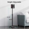 Speaker Stands Extend 30-45 Inch with Upgraded Cable Management, Hold Satellite, Small Bookshelf & Bluetooth Speakers up to 8lbs(i.e. Vizio, Polk