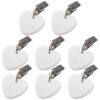Tablecloth Weights Set,CHENKEE 8 PCS Table Cloth Weights Ball Metal Clip Pendant Tablecloth Weights Tablecloth Pendant Stone Table Weights Hanger