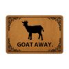 Ytanie Welcome Mats for Front Door Outdoor Entry Man Cave Where I Do Man Doormat Non Slip Rubber Mat for Home Indoor Farmhouse Funny Kitchen Rugs