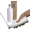 CuloClean Portable Bidet for Toilet or Travel (Black). Compatible with Every Bottle. Discreet, Ecological, Mini, Elderly, Sprayer, Bio, Personal,