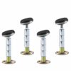 Adjustable Threaded Bed Frame Anti-Shake Protectors Tool For Bed, Bedside Headboard Stoppers Anti Shake Telescopic Support Stabilizer 4 Pcs (XL A
