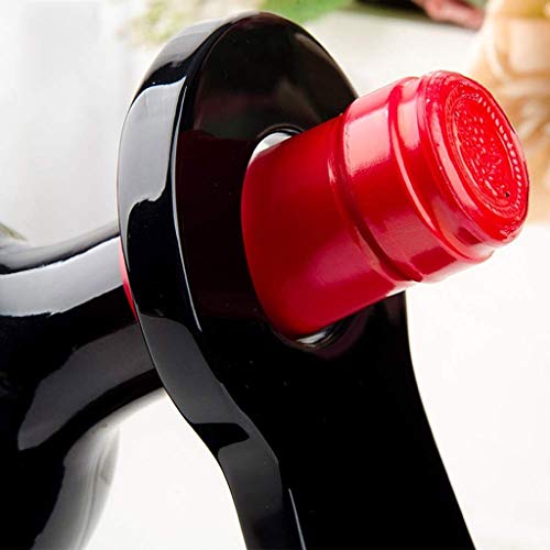 CZDYUF Wine Rack - Wine Glass Rack Decoration Wine Bottle Holder(31 * 7.5 * 22 Cm)