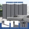 Room Divider and Folding Privacy Screens 6 Panel, Wide Room Divider Wall Screen for Room Separtition, Portable Partition Room Dividers Fabric Pan