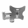 Maclean MC-502A TV Wall Mount Bracket LCD LED Plasma 3D 23-42'' up to 30kg max vesa 200x200 Silver