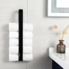 Self-Adhesive Towel Rail, No Drilling, Guest Towel Rail, 40cm, Towel Rail for Rolled Guest Towels, Aluminium, Matt …