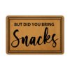 Ytanie Welcome Mats for Front Door Outdoor Entry Sorry The Dog is A Twat Doormat Non Slip Rubber Mat for Home Indoor Farmhouse Funny Kitchen Rugs