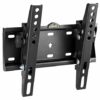 RICOO TV Wall Bracket Mount tilt and flat approx 23-42 Inch LED LCD OLED Screens N2122 Universal for VESA 50x50-200x200 Black