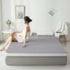 UE-MAOLU Winter Futon Mattress, Foldable Portable Japanese Floor Mattress with Anti-Slip Bottom,Shiki Futon, Roll Up Futon Mattress,for Camping C
