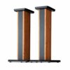 Edifier SS02 S2000PRO / S1000DB Speaker Stands Pair - 26.5 Inches - Wood Grain (Brown/Black)
