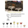 Wall-Mounted Wine Rack Simple Style Metal Home Goblet Multi-Function Display Storage Wine Rack -Restaurant Kitchen Bar Living Room Height Adjusta