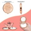 to my Girl Inspirational Gift Compact Mirror Birthday Gift Ideas for Granddaughter Niece Girlfriend Travel Compact Makeup Mirror Valentine's Day