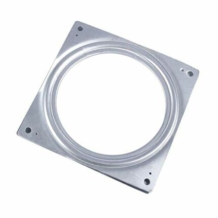Alvinlite 6 Inch Square Metal Rotating Swivels Plate TV Desk Lazys Susan Turntable Bearing